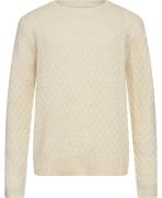 Magasin Basket Knit RWS Mand Off White Sweaters Str L Uld