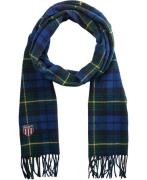 Gant D1. Woven Check Wool Scarf ONE SIZE - Halstørklæder hos Magasin