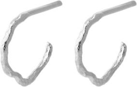 Pernille Corydon Jewellery Twig Hoops Size 8 mm - Creoler hos Magasin