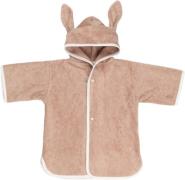 Fabelab Ponchorobe - Baby - Bunny - Old Rose - Old Rose Morgenkåber Ba...