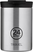 24Bottles Travel Tumbler 350 ml Steel Stål - To-go-kopper Stål hos Mag...