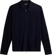 J. Lindeberg Kaleb Merino Zip Cardigan Mand 6855 Cardigans Str L Merin...