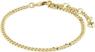 Pilgrim Sophia Recycled Bracelet Goldplated one size - Kædearmbånd Ude...