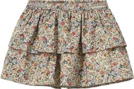 Sofie Schnoor Skirt Str 8 år / 128 cm - Aop Flower Nederdele hos Magas...