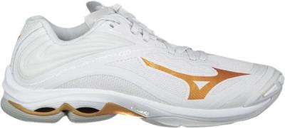 Mizuno Wave Lightning Z6 Håndboldsko Kvinde Hvid Indendørssko Str 36.5...