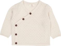 Copenhagen Colors Merino Crossover Cardigan W. Hole Pattern Str 86 Mer...