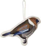 Broste Copenhagen Bird Broderet Juletræspynt 0008 Str B12 x L8 x H2 cm...