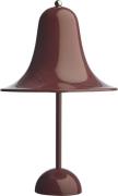 Verpan Pantop Ø23 Portable Table Lamp Burgundy Str H 38cm Ø 23cm - Bor...