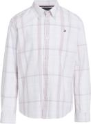 Tommy Hilfiger Check Regular Shirt LS Str 7 år / 122 cm - Red Check Sk...