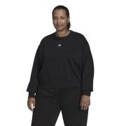 adidas Sweatshirt Kvinde Black Sweatshirts Plus Size Str XL - Bomuld h...