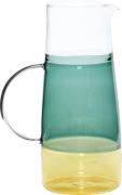 Hübsch Lemonade Jug Green Klar/grøn/gul Str ø10xh25cm - Kander hos Mag...