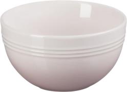 Le Creuset Coupe Snackskål 12cm Shell Pink Shell Pink Str 12 cm - Serv...