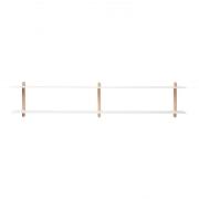 GEJST Nivo C Light Oak White Hvid Str Højde: 250 mm, bredde: 1180 mm -...