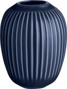 Kähler Hammershøi Vase H10 Indigo Blå Str H:10 cm - Vaser hos Magasin