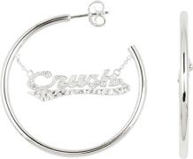 Camille Brinch Jewellery Sassy Crush Hoops Sold as a pair - Creoler ho...