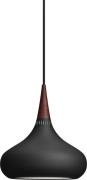 Fritz Hansen Orient™ P1, Black/rosewood Grå Str ø22,5 cm, h: 24,5 cm -...