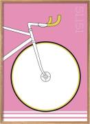 Poster & Frame Cikkel Copenhagen Un Ora Pink Flerfarvet Str 30 x 40 cm...