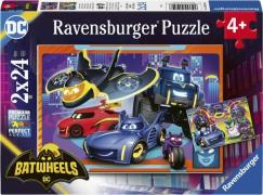 Ravensburger puslespil Batwheels 2x24p - Puslespil hos Magasin