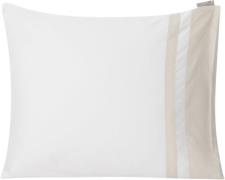 Lexington Hotel Sateen White/light Sand Contrast Pillowcase White/ligh...