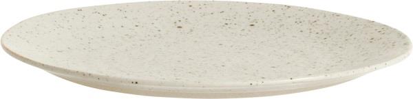 Nordal Grainy Plate, S, Sand 0008 - Middagstallerkener hos Magasin