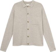 Forét Craft Cardigan Mand Khaki Cardigans Str L - hos Magasin