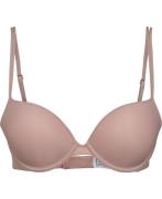 Calvin Klein Plunge Pushup bra Push-up Bh'er Str C 75 - Nylon hos Maga...