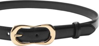 MANGO Buckle Skinny Belt L - Bælter hos Magasin