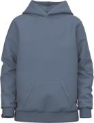 Name It Nkmmalic LS Sweat WH BRU Noos Str 116 - Bluefin Hættetrøjer ho...