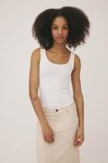 Magasin Dicte 3S Kvinde Bright White Tanktoppe Str L