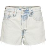 Levi's 501 Original Short Snow PIC SH Kvinde Blå Denim Shorts Str 29 -...