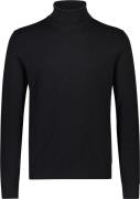 Lindbergh Ecovero L/S Roll Neck Knit Mand Black Turtlenecks Str L - Vi...