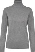 Saint Tropez J2046, Milasz Rollneck Pullover Kvinde Mist Grey Melange ...