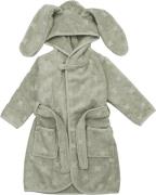 Müsli by Green Cotton Bathrobe Bunny Str 92/98 - Desert Green Morgenkå...