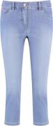 Gerry Weber Pant Leisure Cropped Kvinde Blue Denim With Use Capri Buks...