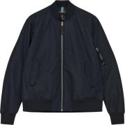 Mos Mosh Gallery Mmgcain Bomber Jacket Mand Navy Frakker Str M - hos M...