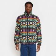 RVLT / Revolution Printed Fleece Jacket Mand Black Overgangsjakker Str...