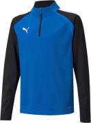 Puma Teamliga 1/4 zip Trøje 128 - Træningøjer hos Magasin