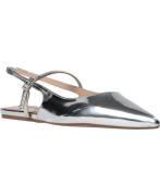 Steve Madden Krysten Sandal Kvinde Silver Ballerinaer Str 40 - hos Mag...