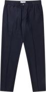 Les Deux Como Reg Wool Suit Pants Mand Dark Navy Melange Bukser Regula...