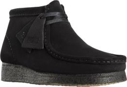 Clarks Originals Wallabee Boot. Black Sde, D, 4 Kvinde Black Suede Ank...