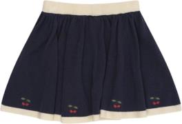 Konges Sløjd Venton Knit Skirt Gots Str 4Y - Navy Nederdele Bomuld hos...