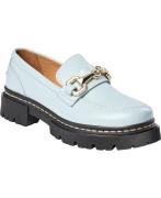 Shoe Biz Christine Kvinde Soft Blue Loafers Str 39 - hos Magasin