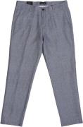 Clean Cut Copenhagen Tokyo Roman Linen Pants Mand Navy Melange Casual ...