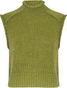 Modström Felipemd Vest Kvinde Green Seed Sweaters Str L - hos Magasin