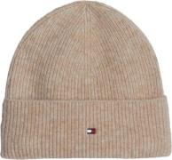 Tommy Hilfiger Essential Flag Fuzzy Beanie ONE SIZE - Bælter hos Magas...