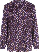 Betty Barclay Bluse Kurz 1/1 Ar Kvinde Purple/black Langærmede Bluser ...