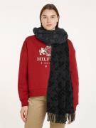 Tommy Hilfiger TH Monogram Wool Scarf ONE SIZE - Bælter hos Magasin