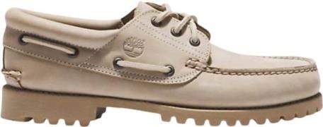 TIMBERLAND 3 eye lug Handsewn Boat Mand Lemon Pepper Sejlersko Str 8.5...