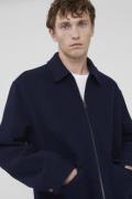 Magasin Elmo 2 GRS Mand Navy Blazer Overgangsjakker Str L