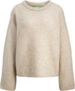 JJXX Jxmarsha Crew Neck Knit Kvinde Feather Gray Toppe Str L - hos Mag...